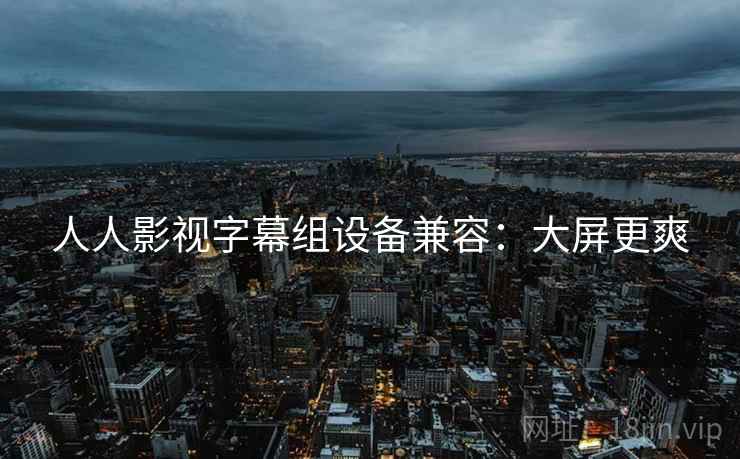 人人影视字幕组设备兼容：大屏更爽